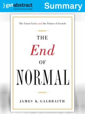 cover image of The End of Normal (Summary)